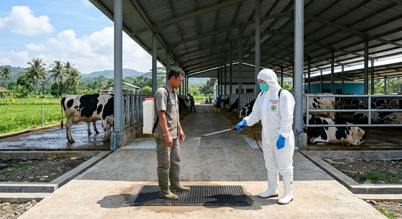 Biosekuriti untuk Mencegah Wabah Penyakit Ternak